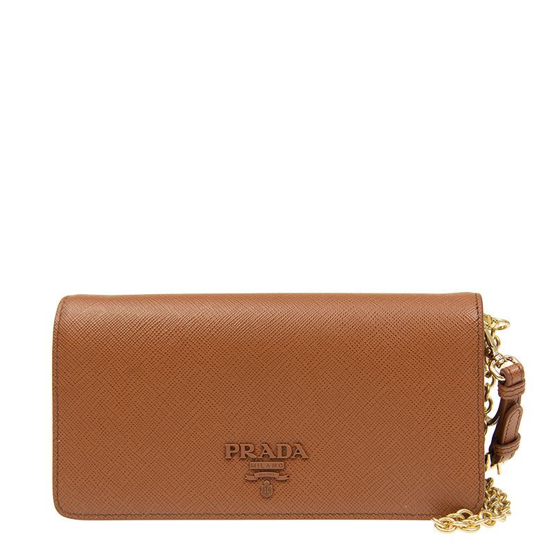 Prada Saffiano Clutch Bag