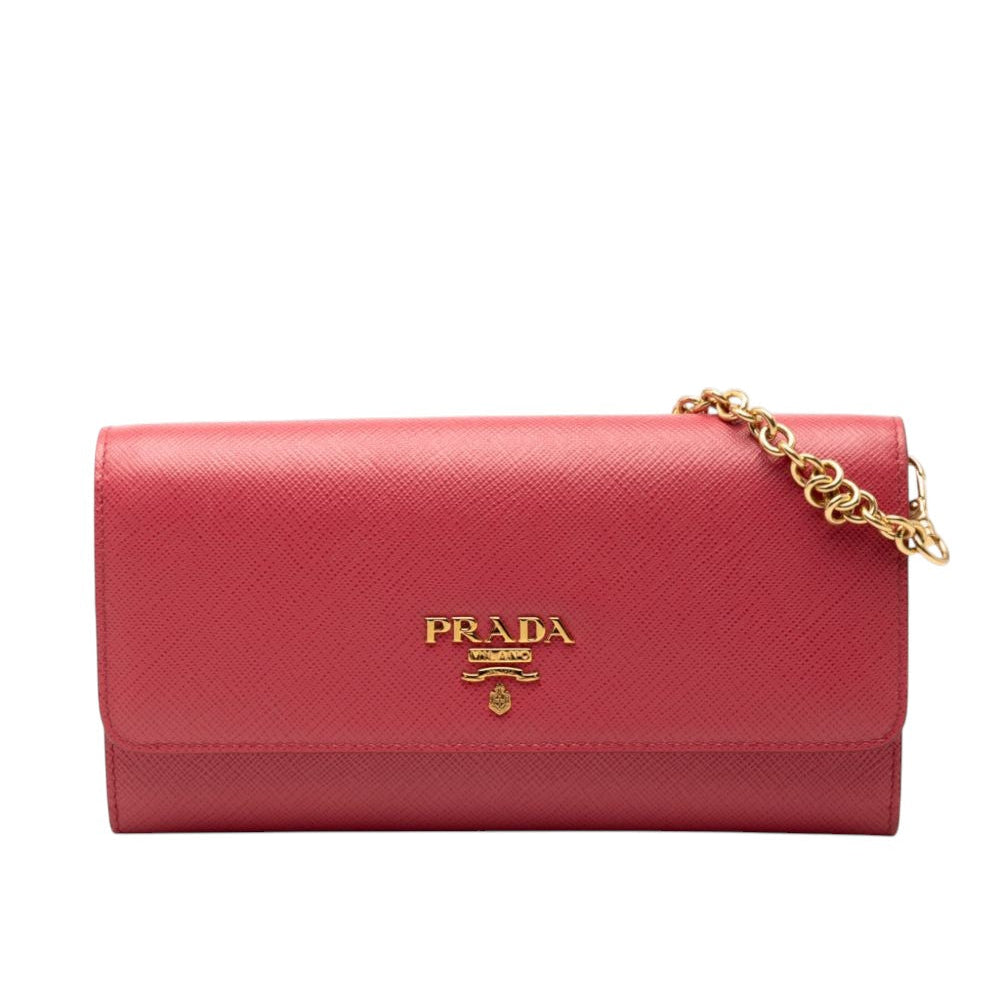 Prada Saffiano Wallet On Chain