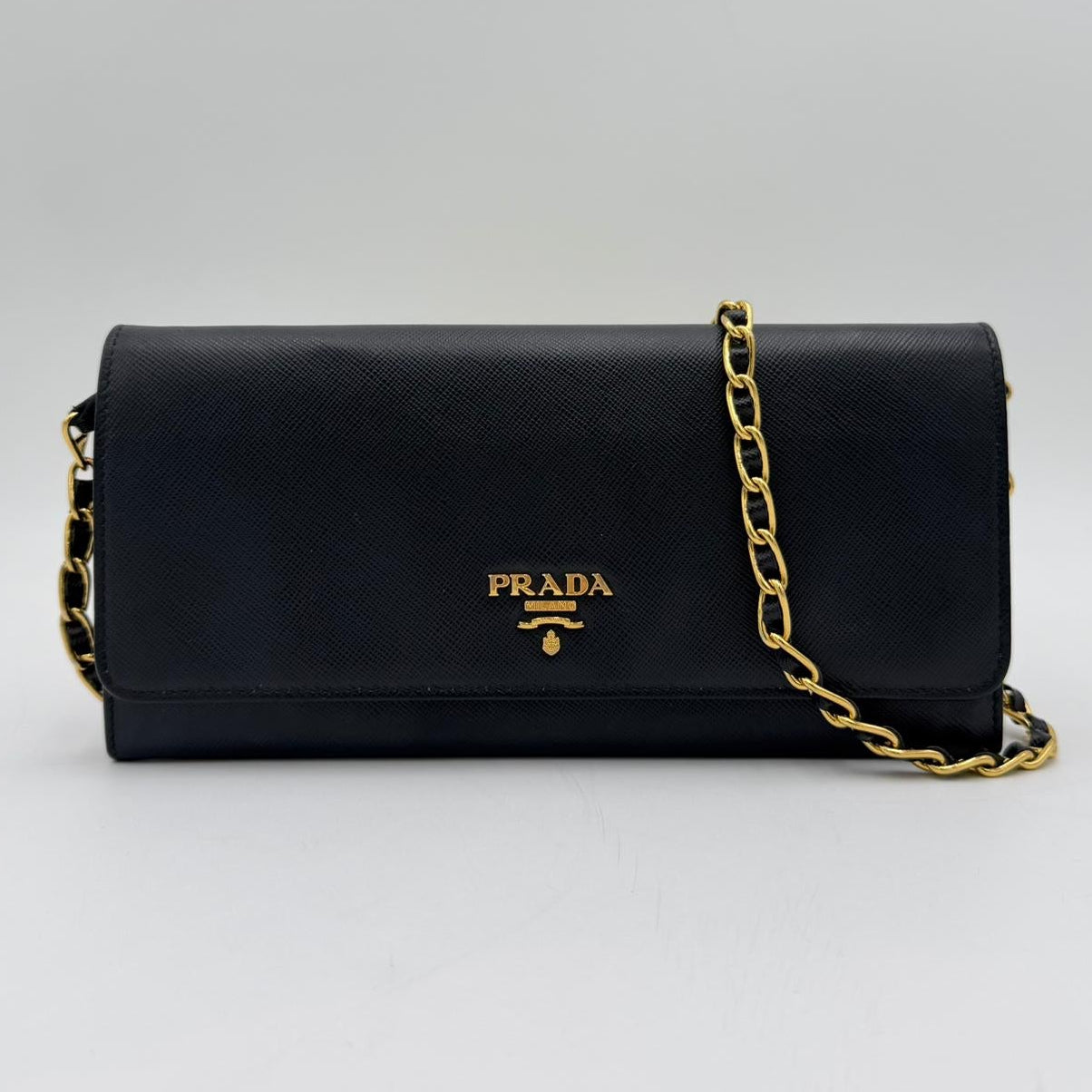 Prada Saffiano Wallet On Chain