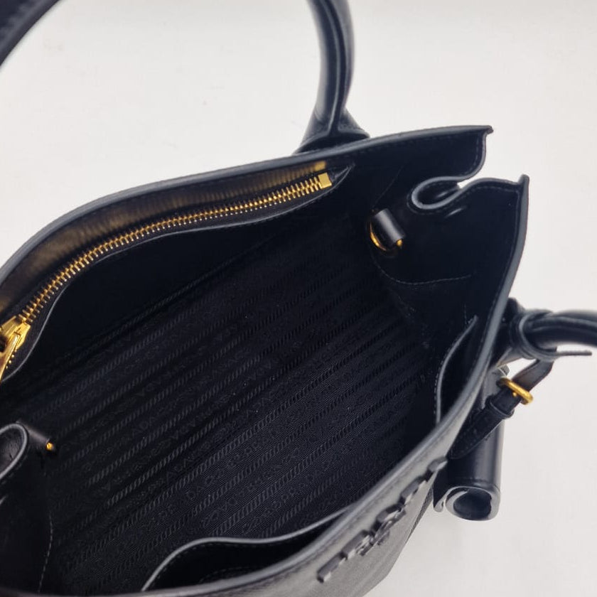 Prada Monochrome Saffiano Tote
