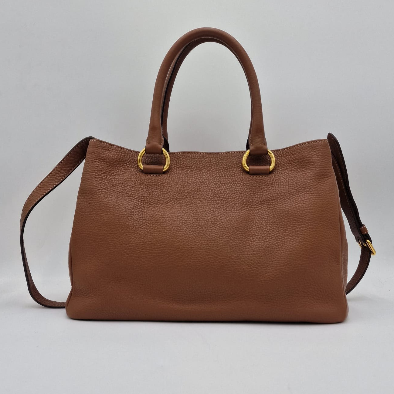 Prada Daino Vitello Tote