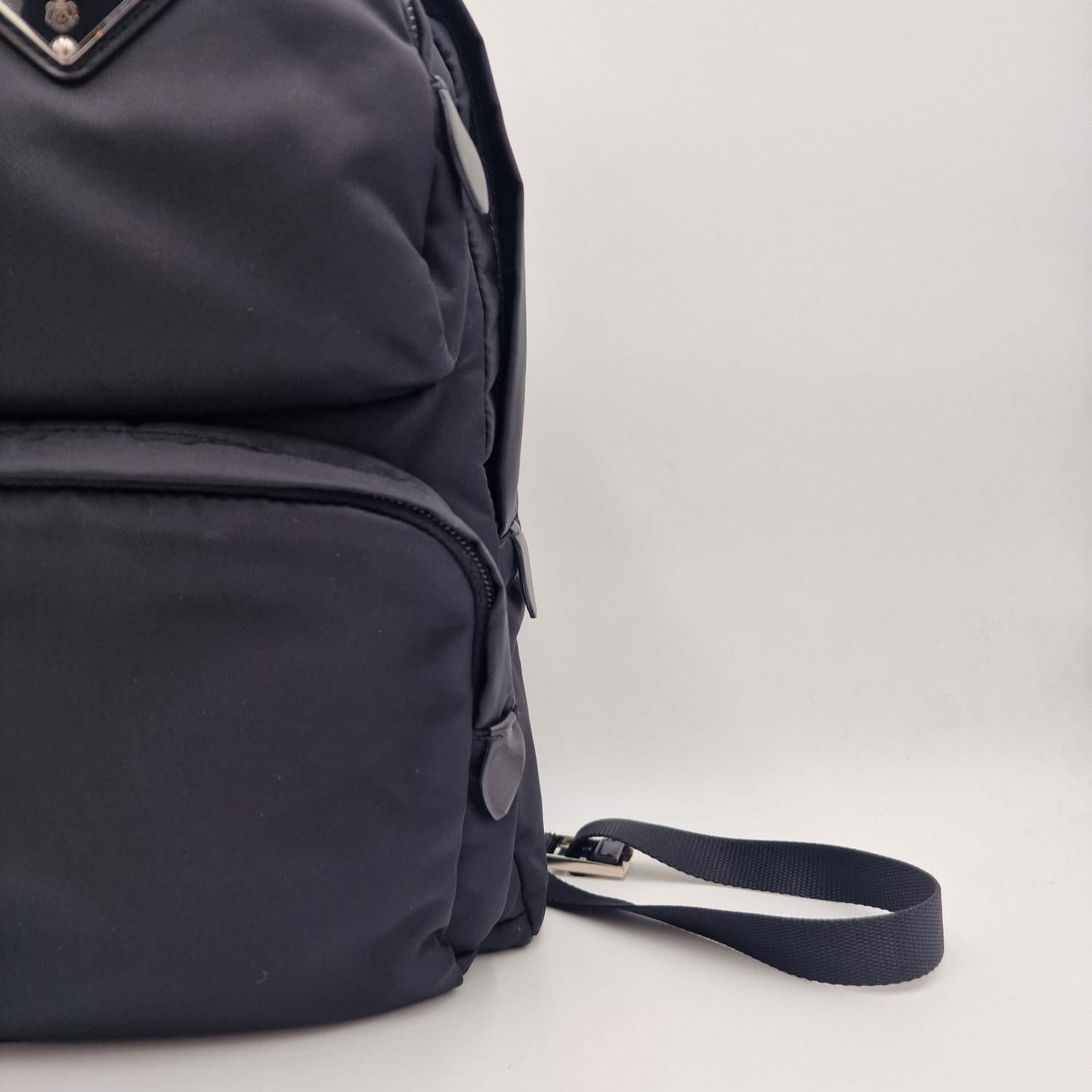 Prada Re-Nylon Saffiano Leather Backpack