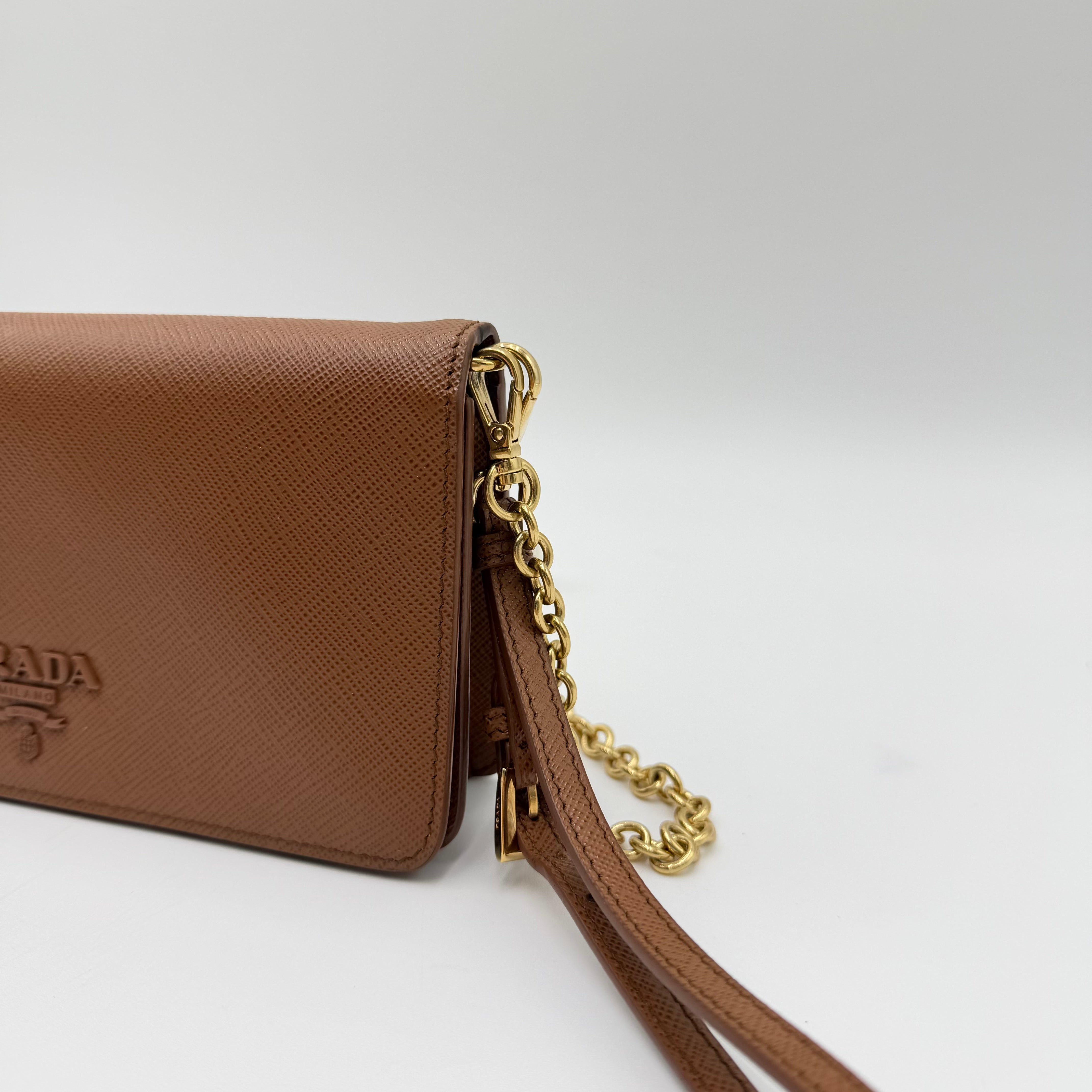 Prada Saffiano Clutch Bag