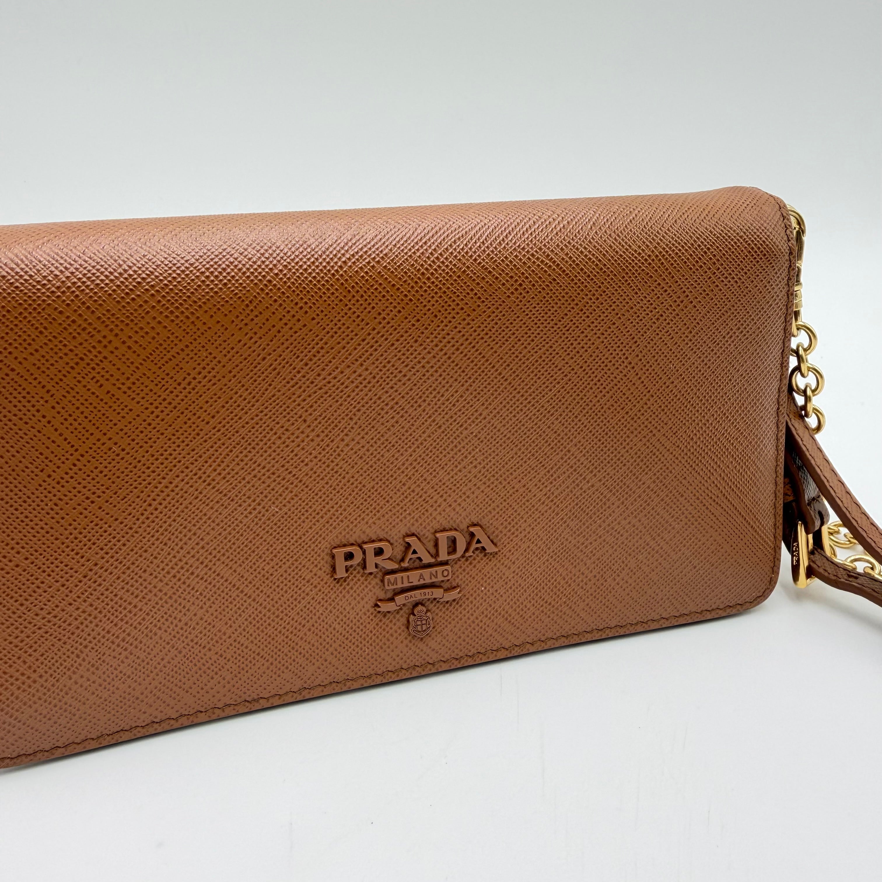 Prada Saffiano Clutch Bag