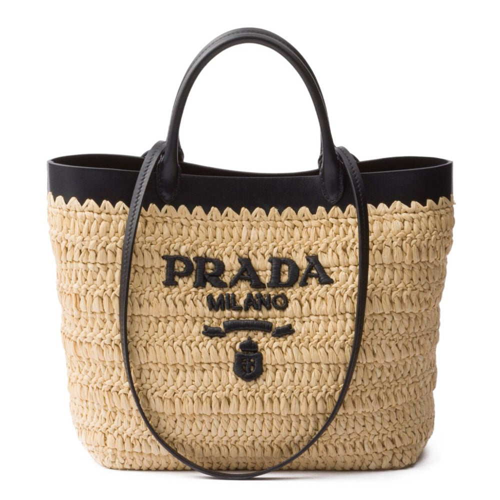 Prada Woven Tote