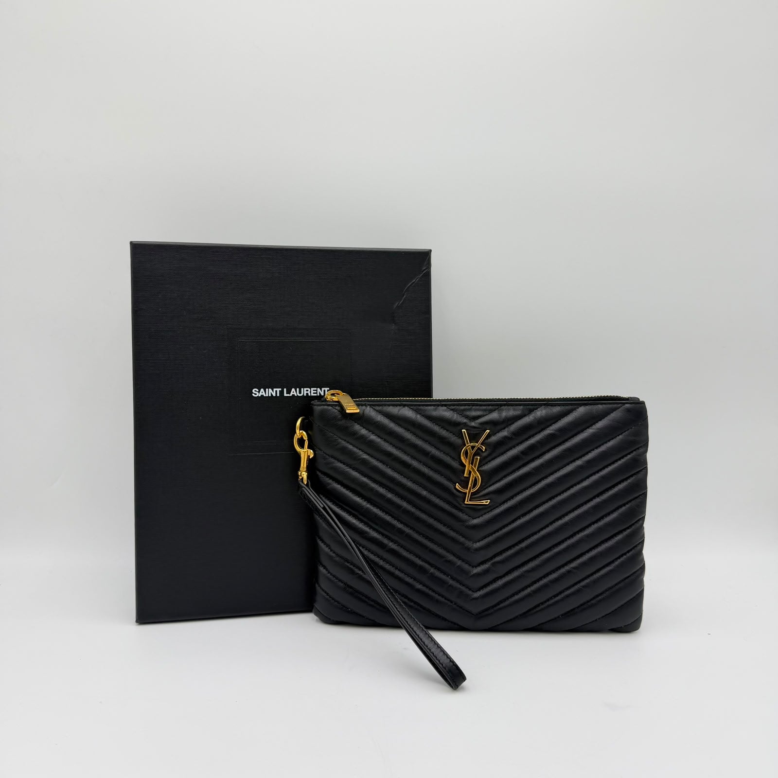 Saint Laurent Cassandre Pouch