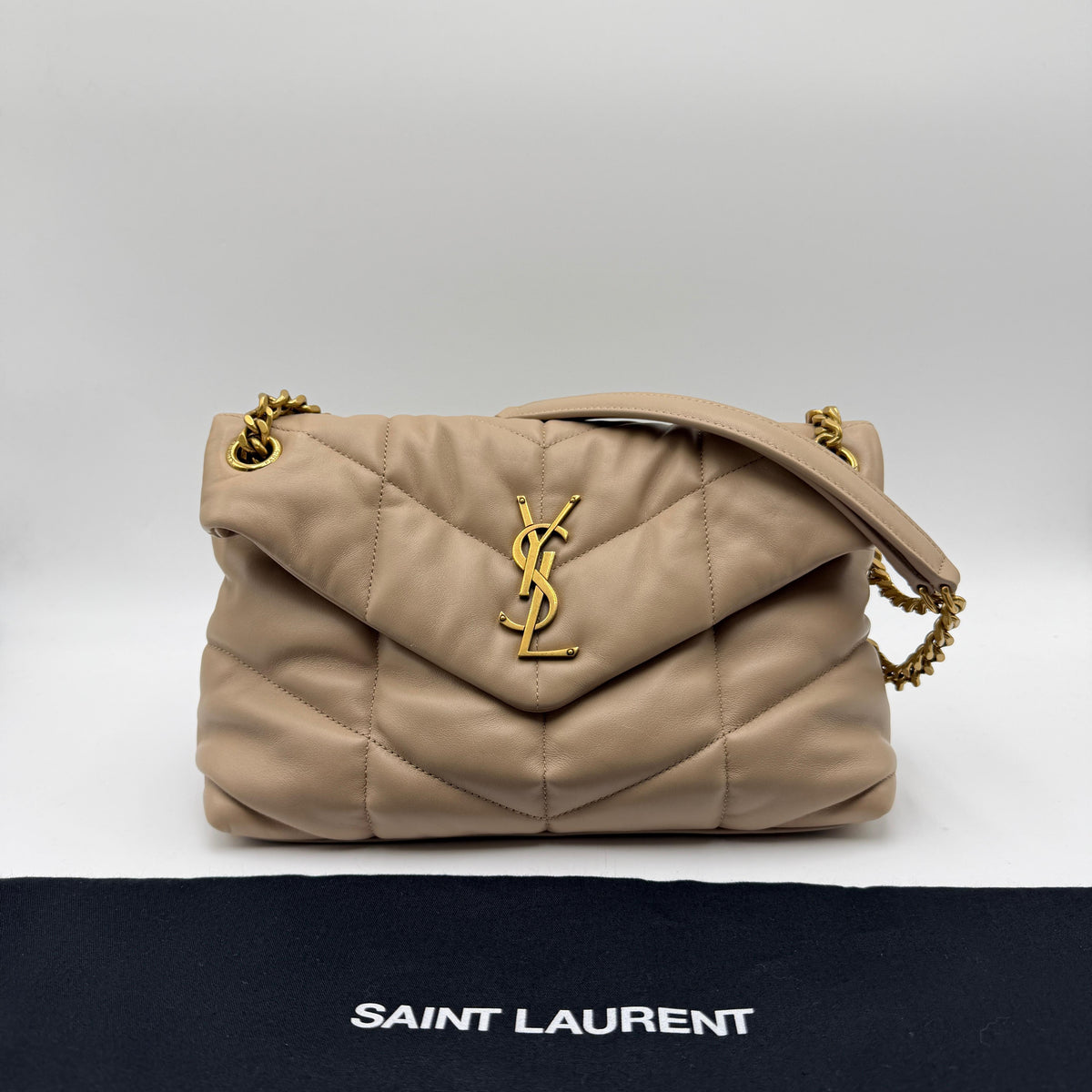 Saint Laurent Loulou Puffer Small