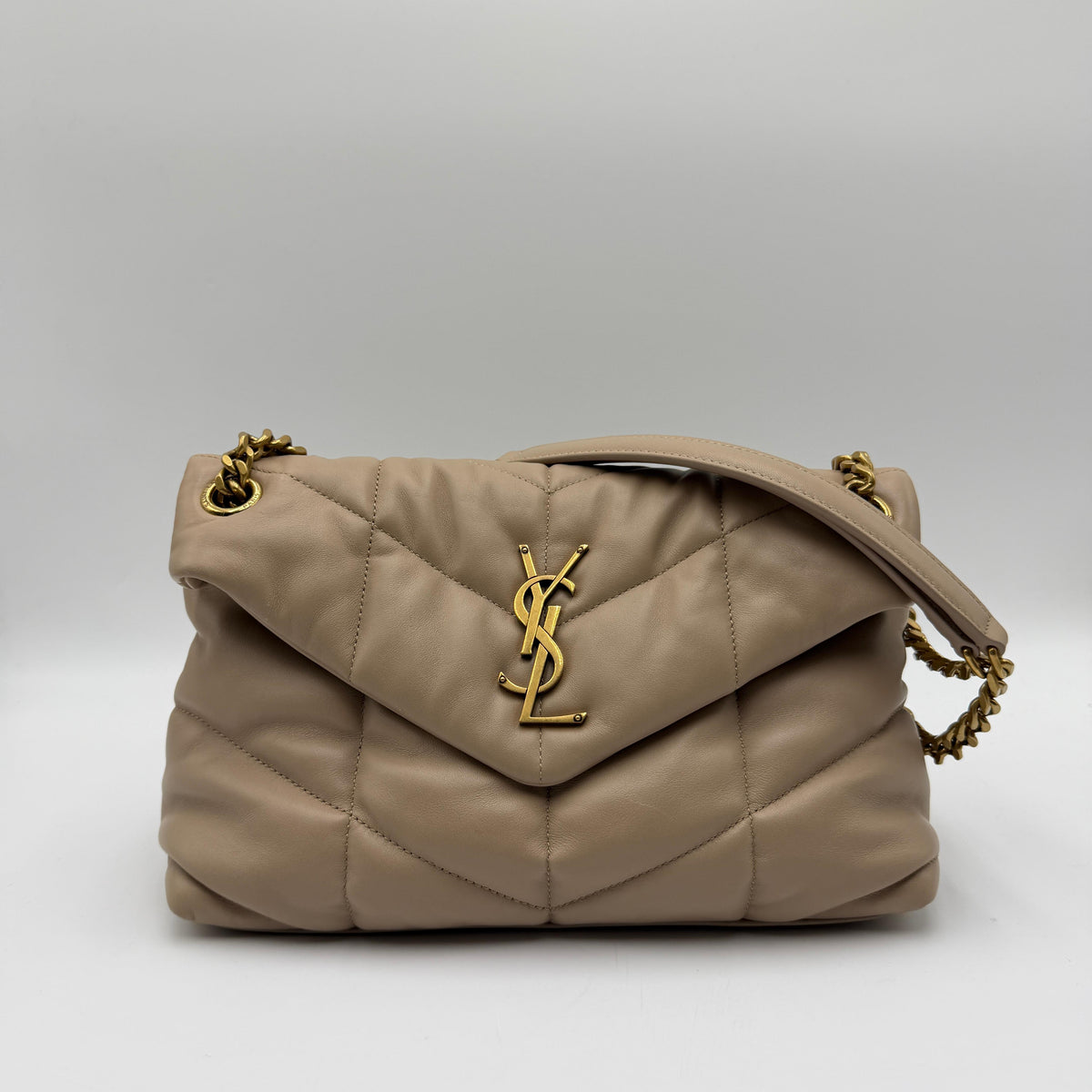 Saint Laurent Loulou Puffer Small