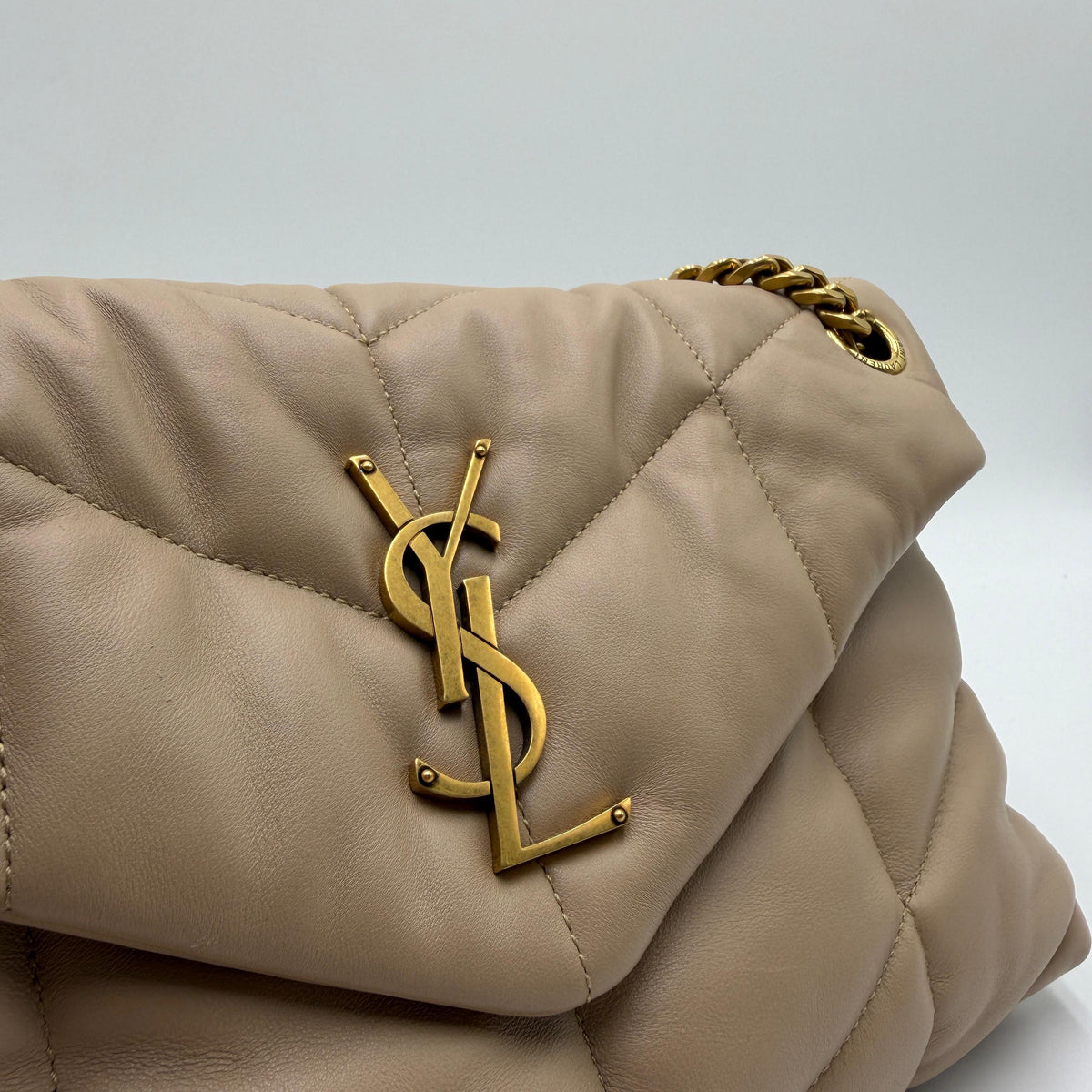 Saint Laurent Loulou Puffer Small