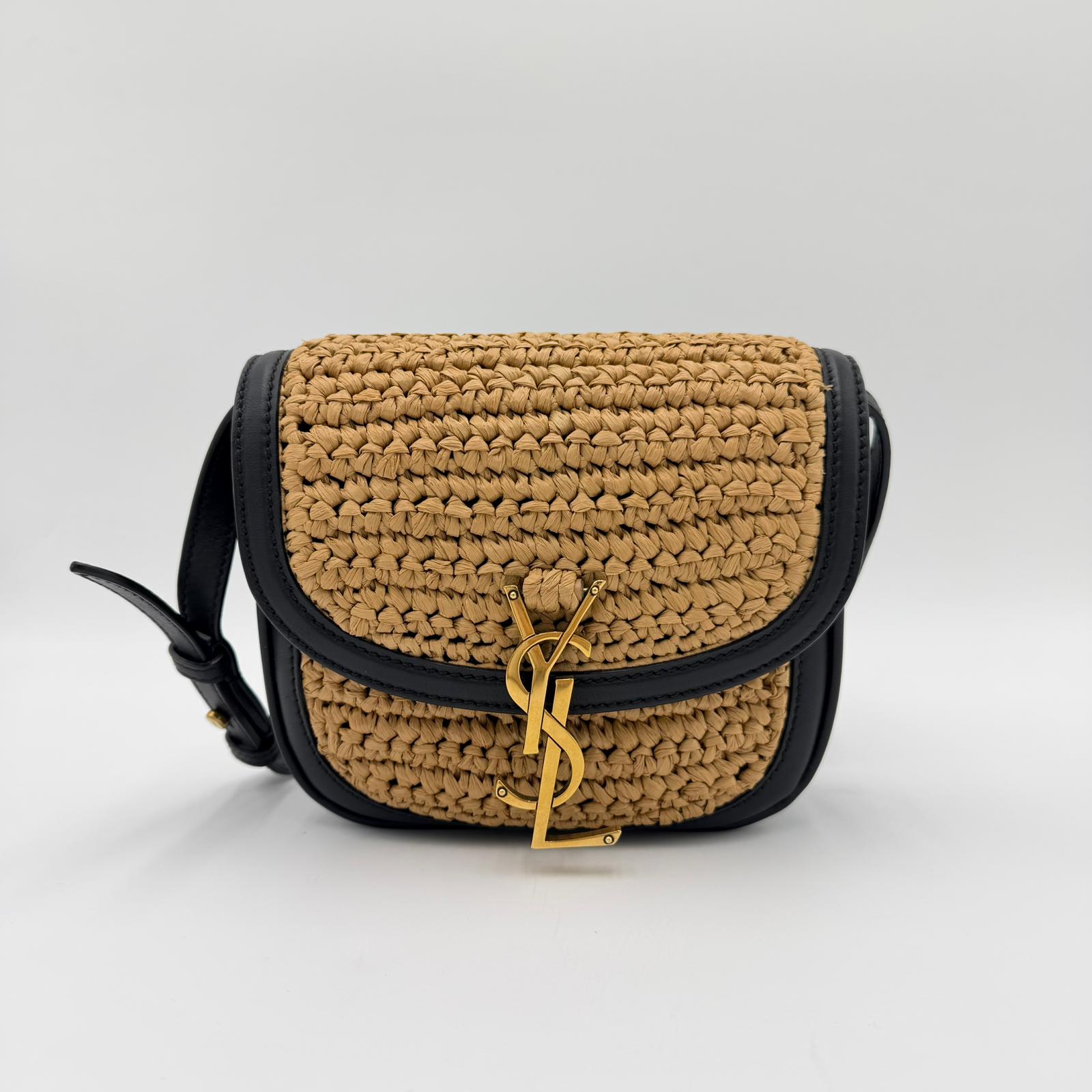 Saint Laurent  Rafia Small Tote