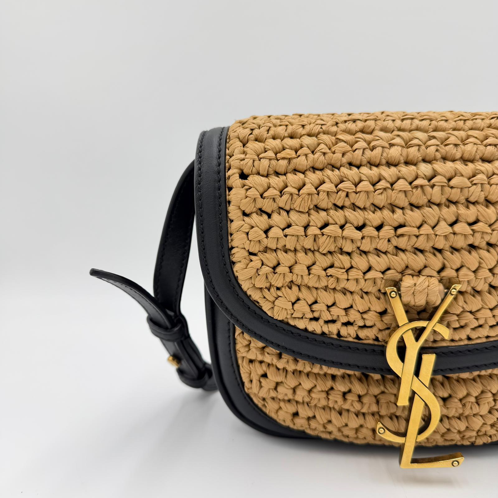 Saint Laurent  Rafia Small Tote