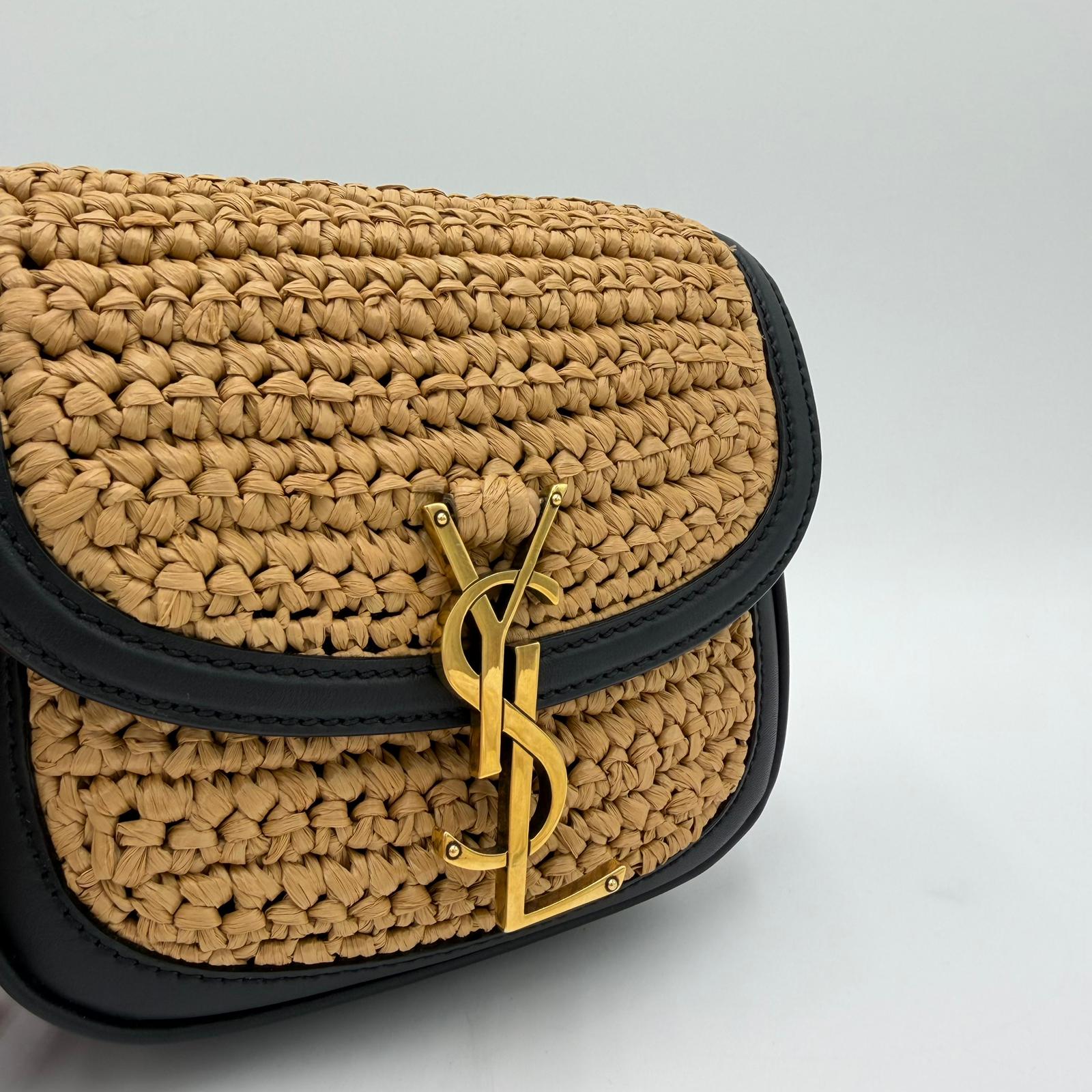 Saint Laurent  Rafia Small Tote