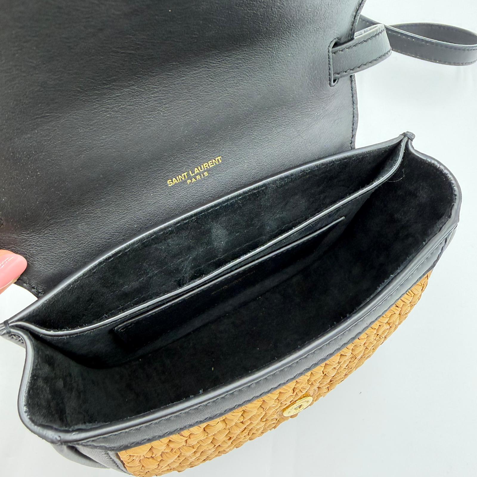 Saint Laurent  Rafia Small Tote
