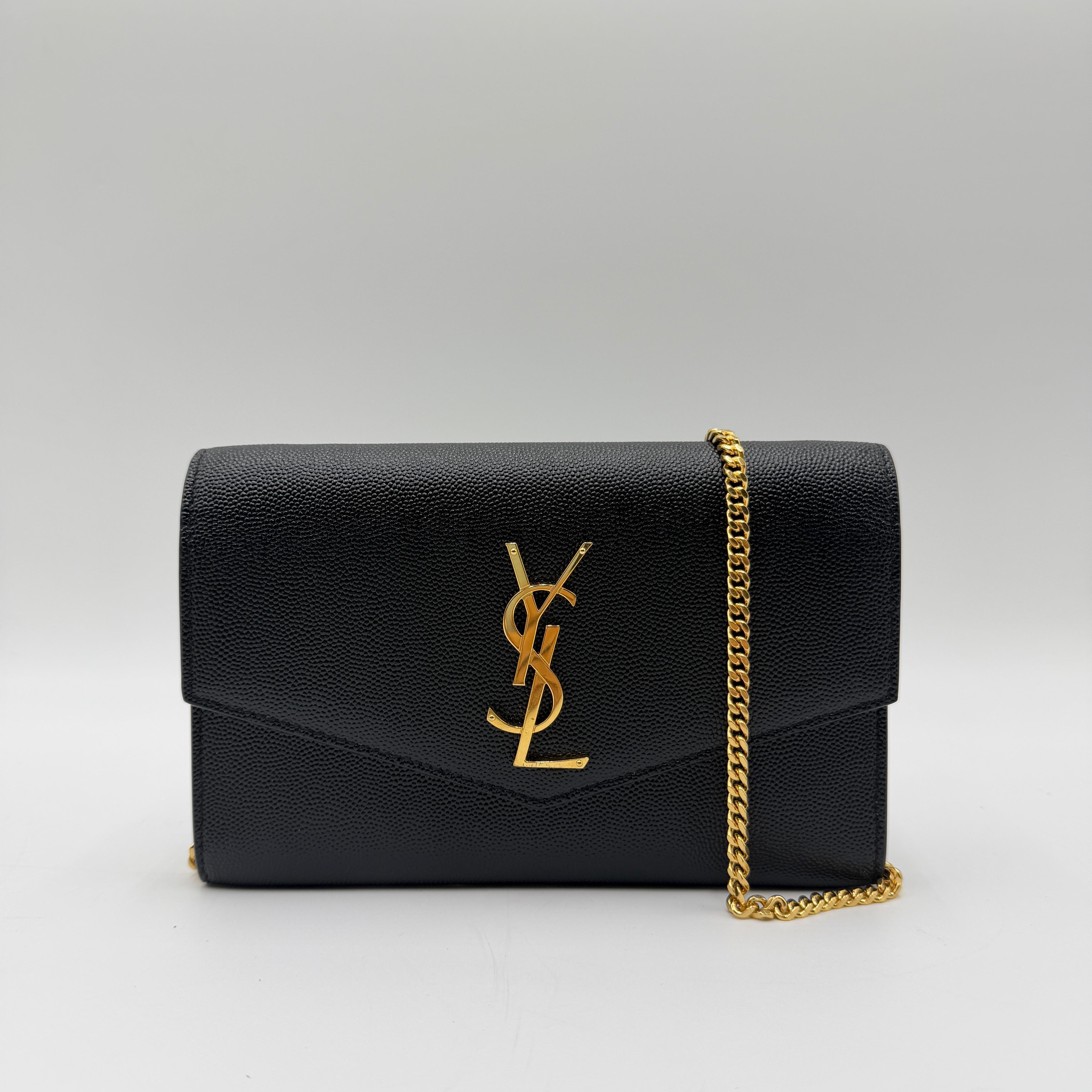 Saint Laurent Uptown Chain Wallet