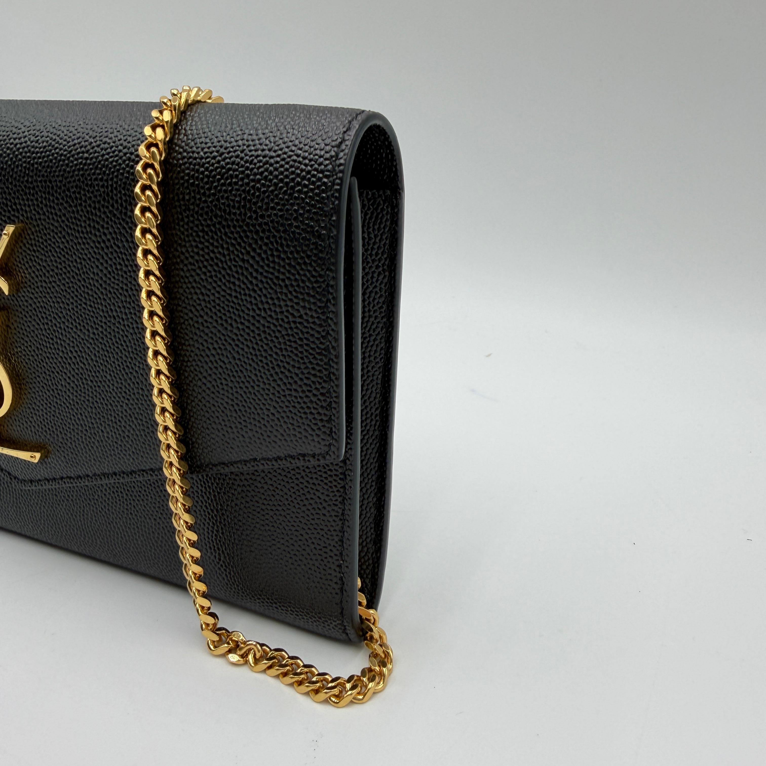 Saint Laurent Uptown Chain Wallet