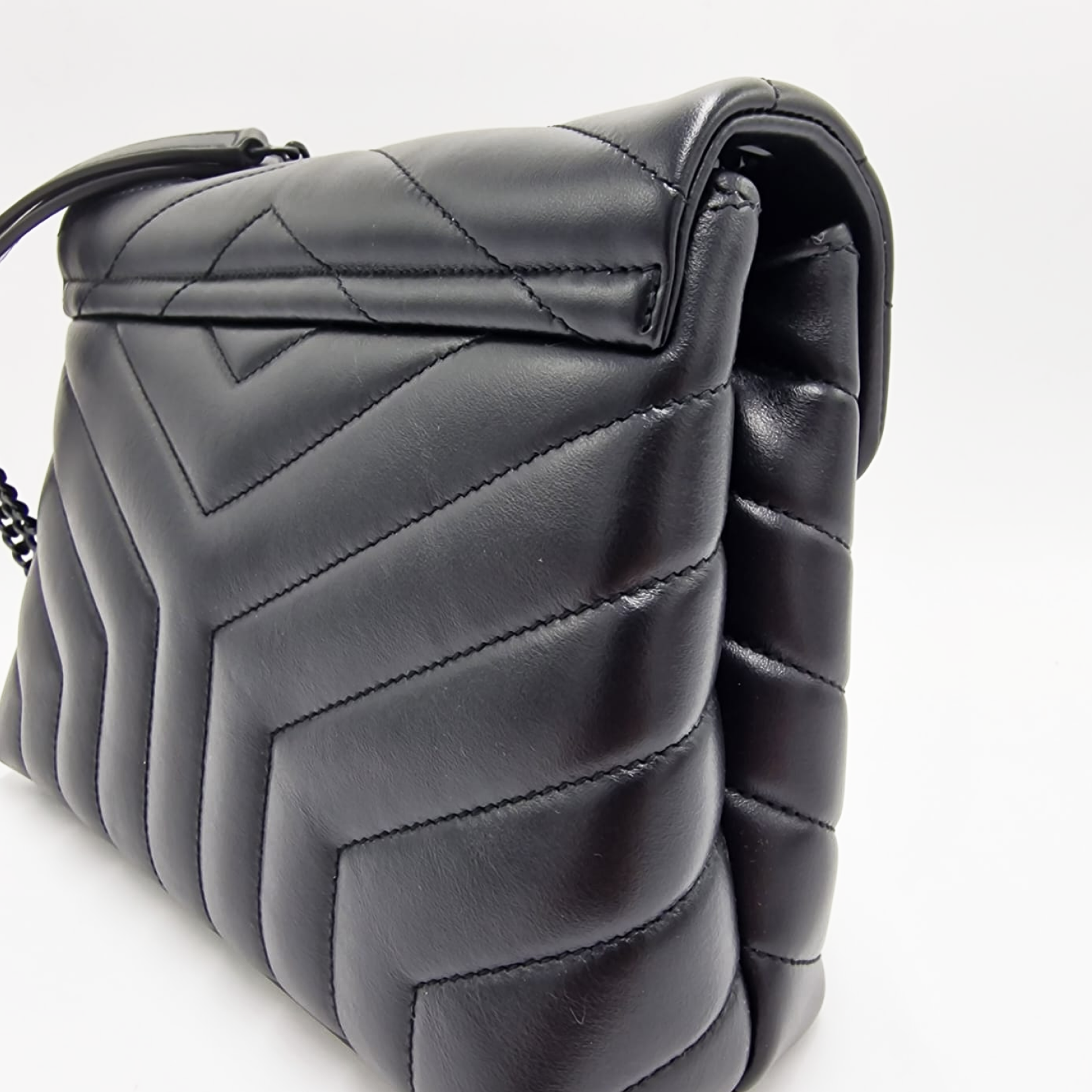 Saint Laurent Loulou Small Black Hardware