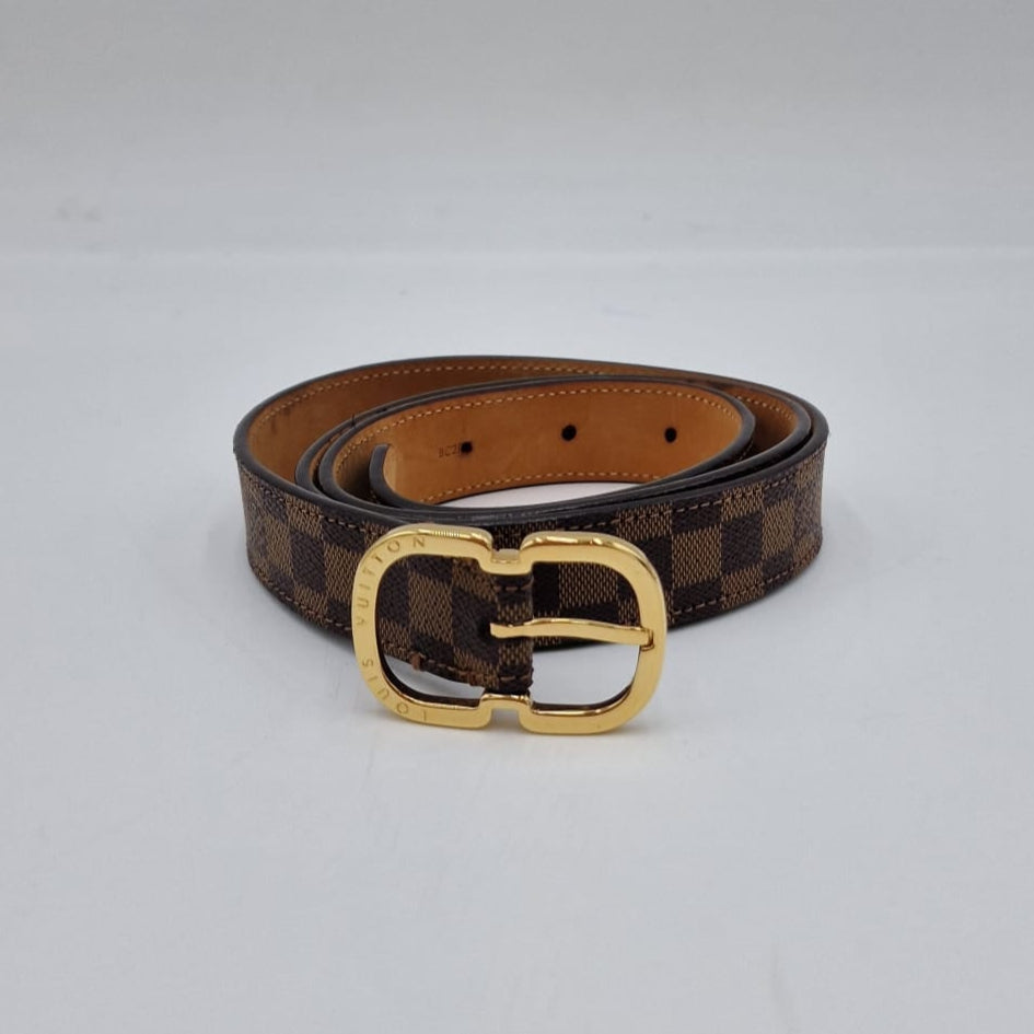Louis Vuitton Damier Ebene Belt