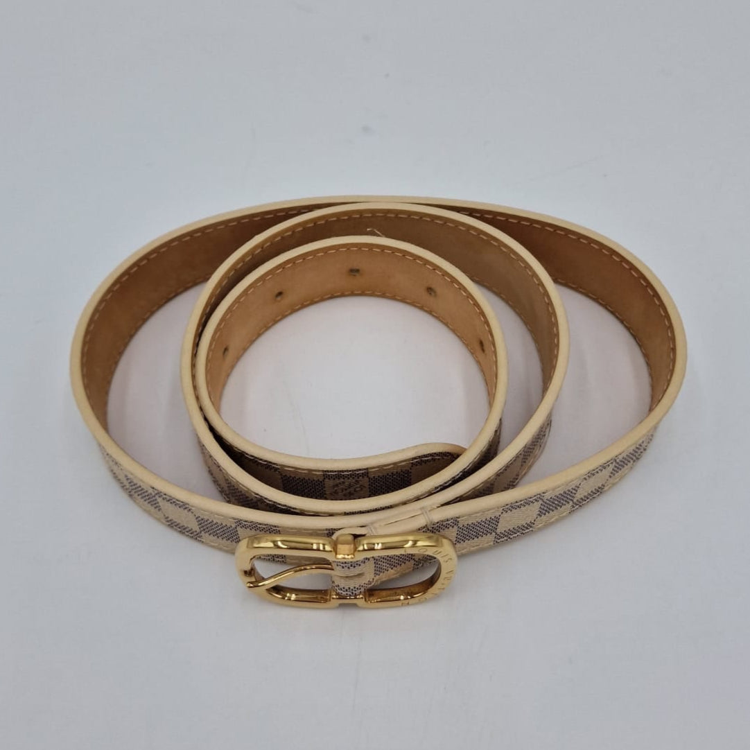 Louis Vuitton Damier Azur Belt