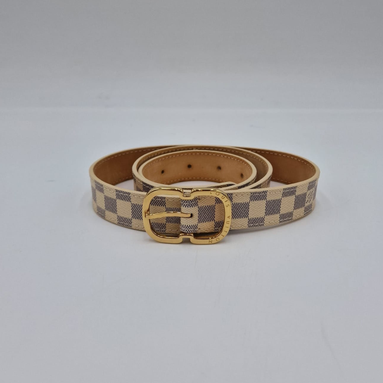 Louis Vuitton Damier Azur Belt