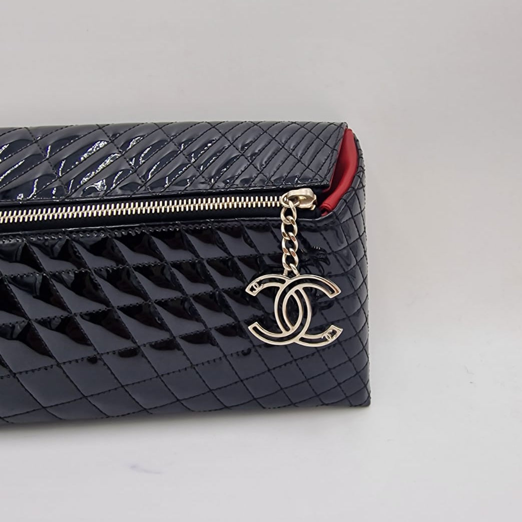 Chanel Gala Zip Clutch