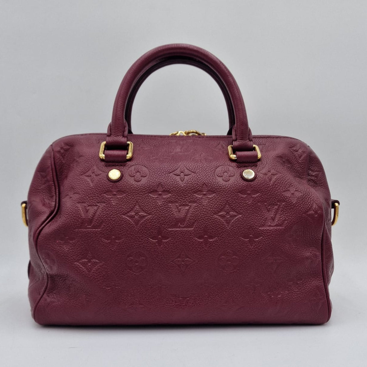 Louis Vuitton Speedy 25 Bandouliere Empreinte Monogram