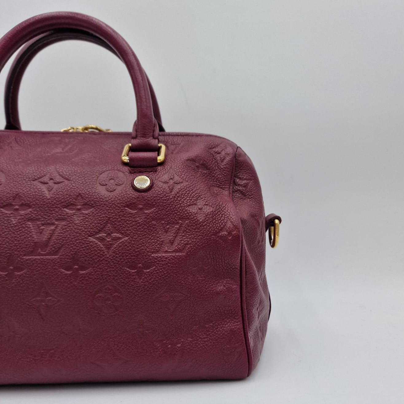 Louis Vuitton Speedy 25 Bandouliere Empreinte Monogram