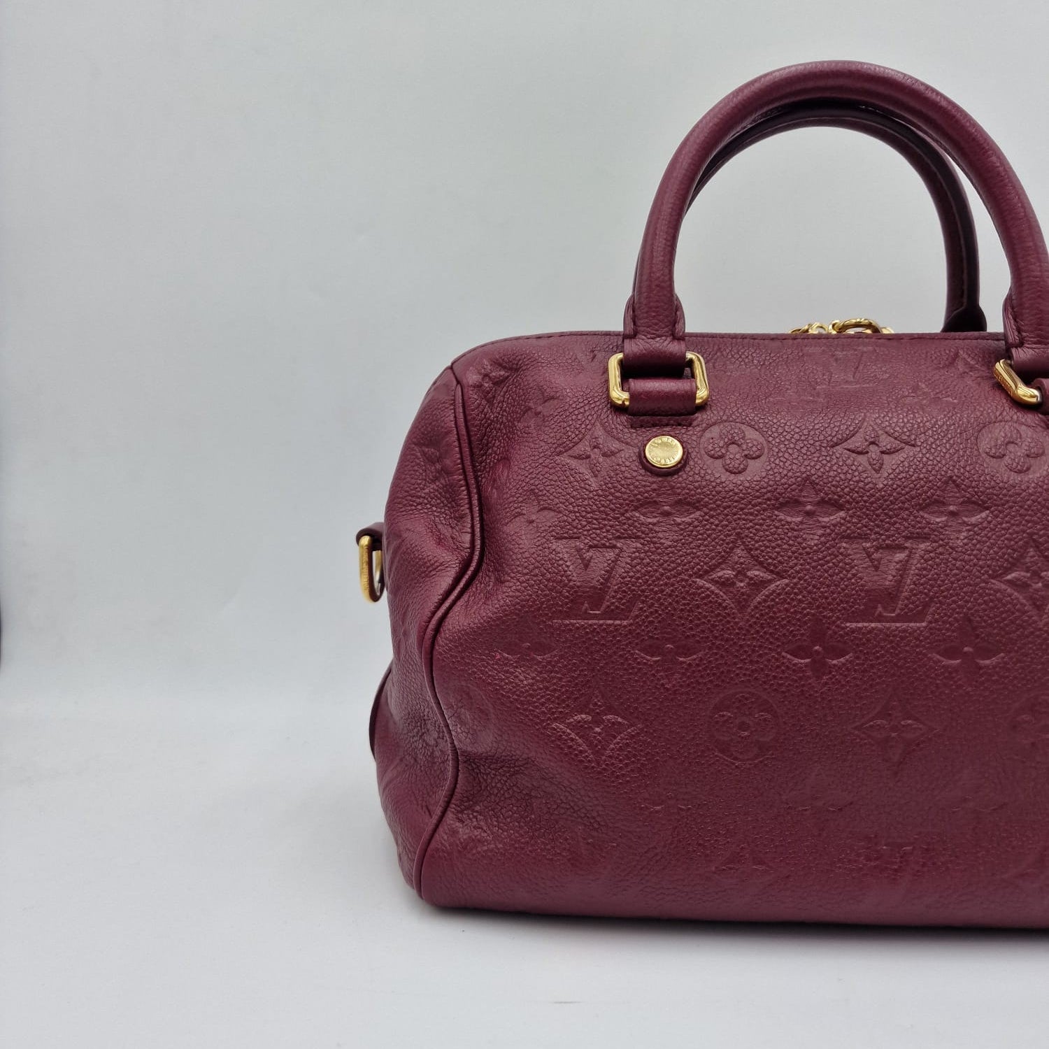 Louis Vuitton Speedy 25 Bandouliere Empreinte Monogram