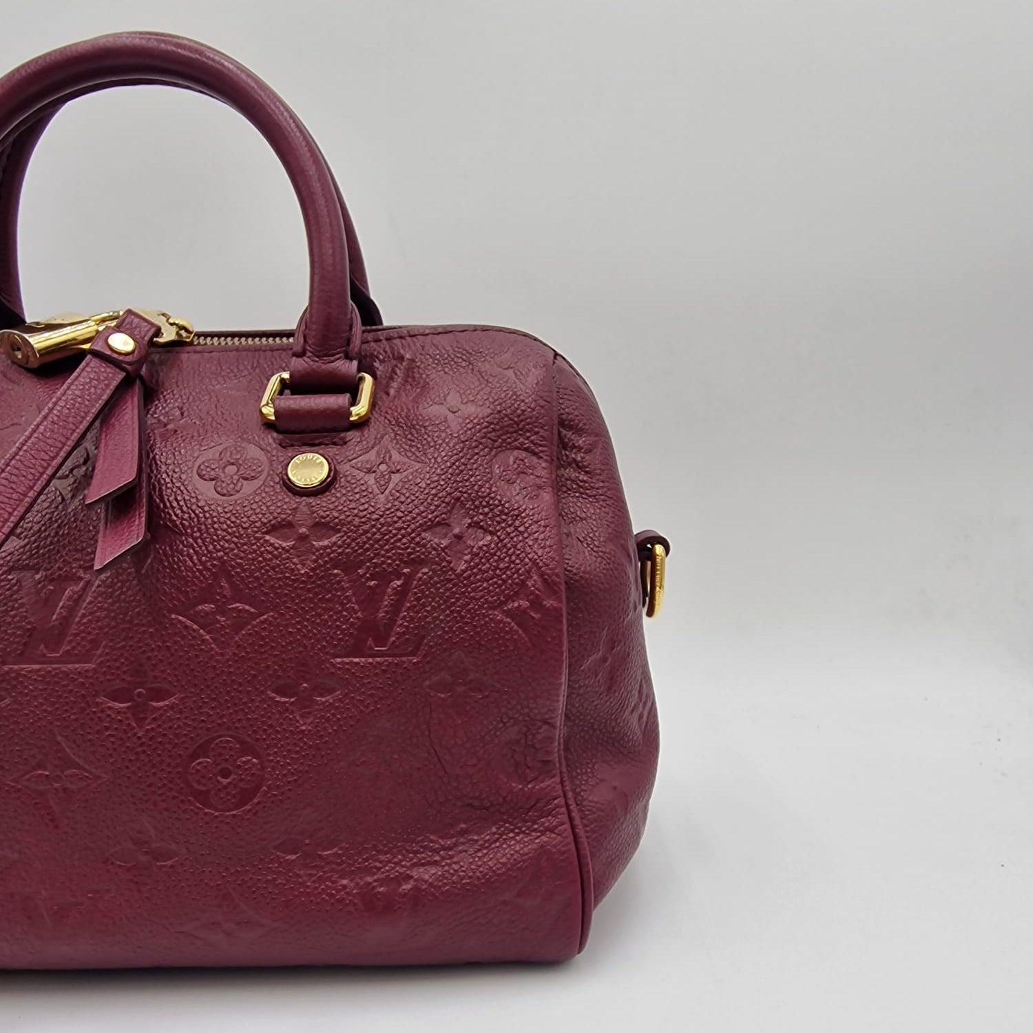 Louis Vuitton Speedy 25 Bandouliere Empreinte Monogram