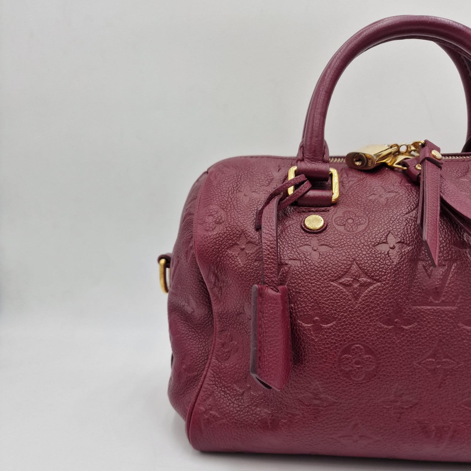 Louis Vuitton Speedy 25 Bandouliere Empreinte Monogram