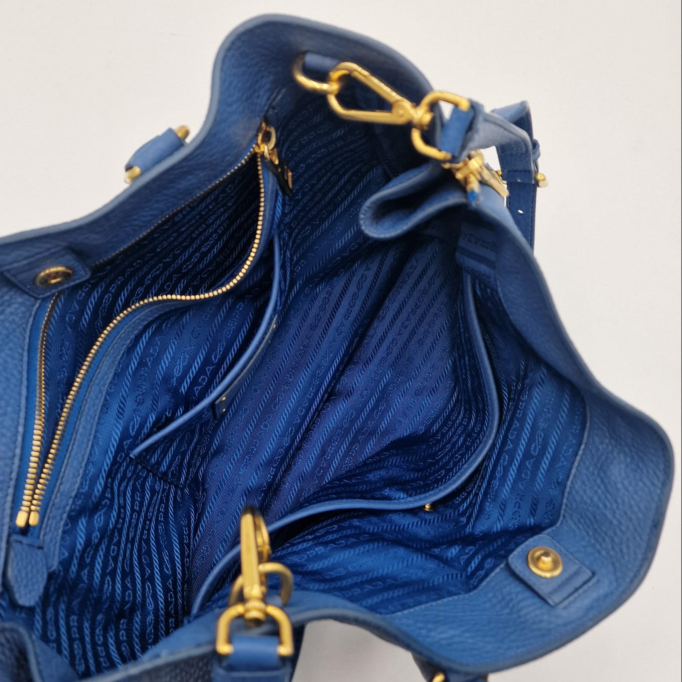 Prada Vitello Daino Tote