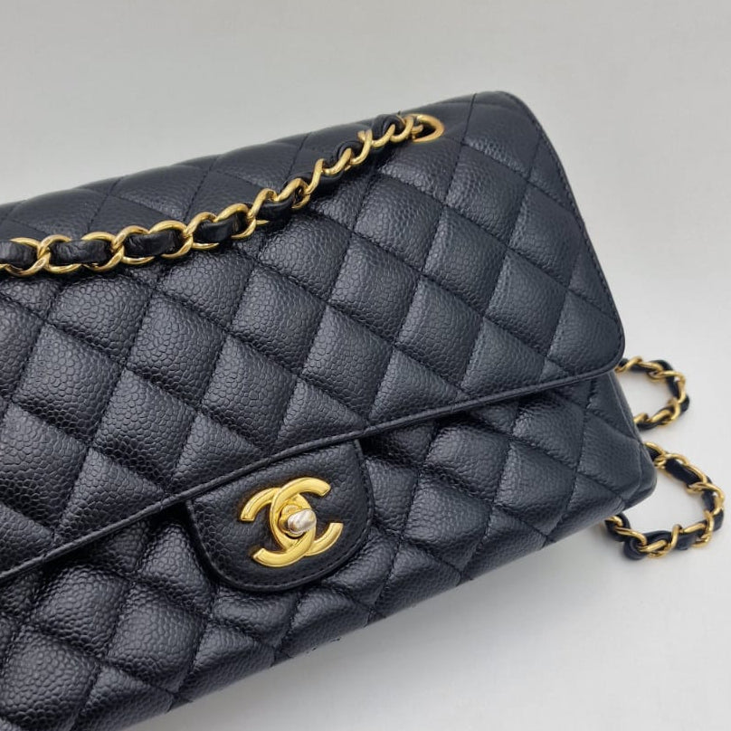 Chanel Classic 11.12 Caviar Medium Double Flap