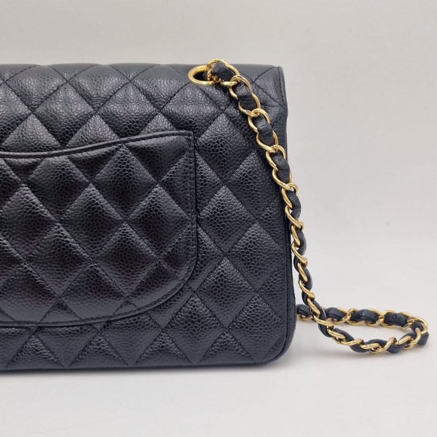 Chanel Classic 11.12 Caviar Medium Double Flap