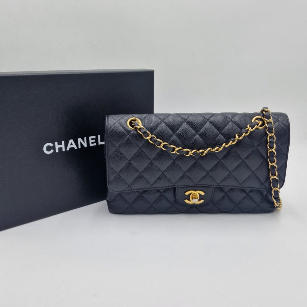 Chanel Classic 11.12 Caviar Medium Double Flap