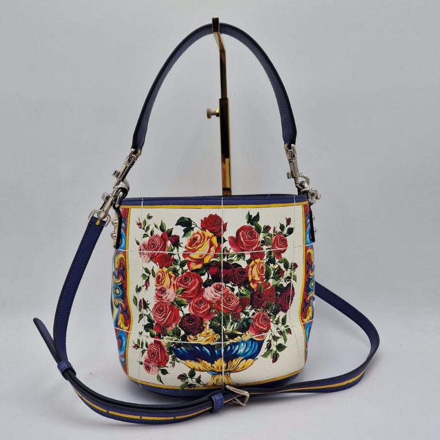 Dolce &amp; Gabbana Sicily Top Handle Bag in PVC 