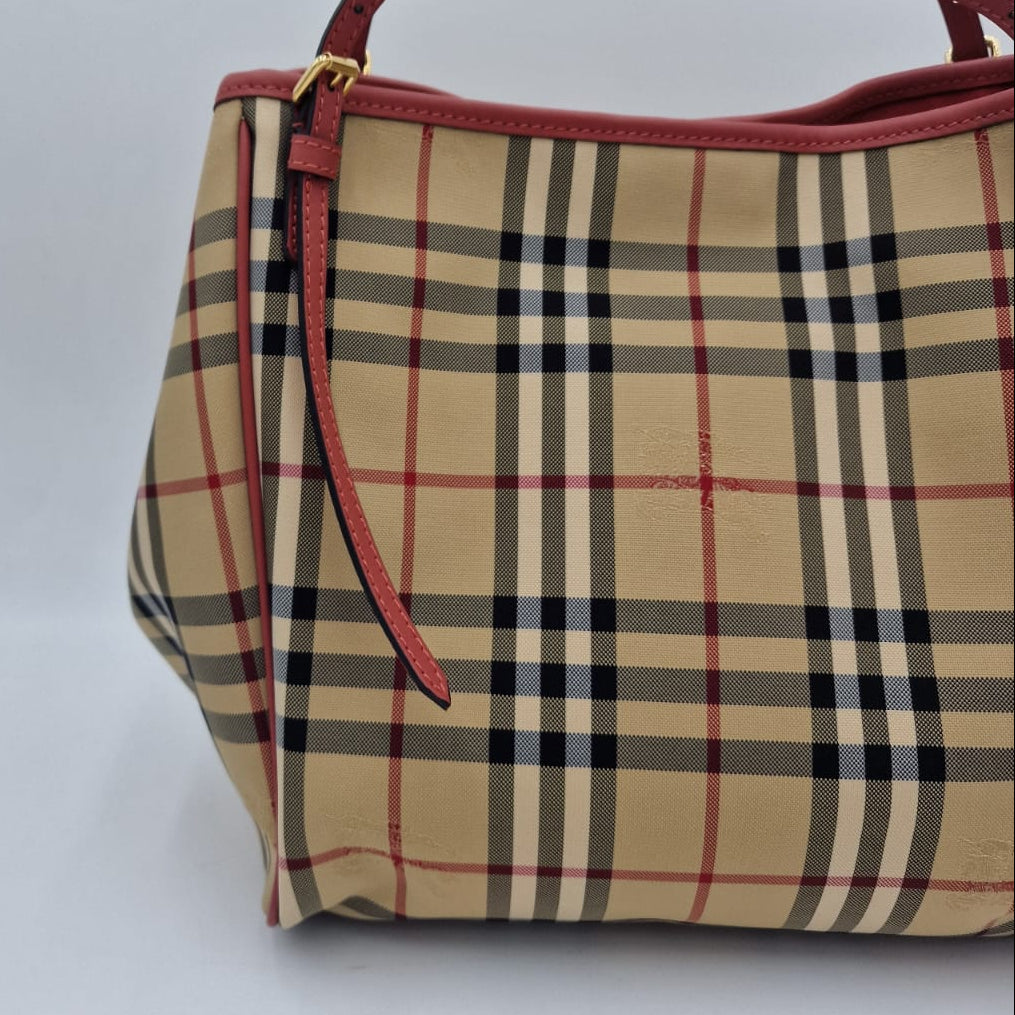 Burberry Haymarket Tote