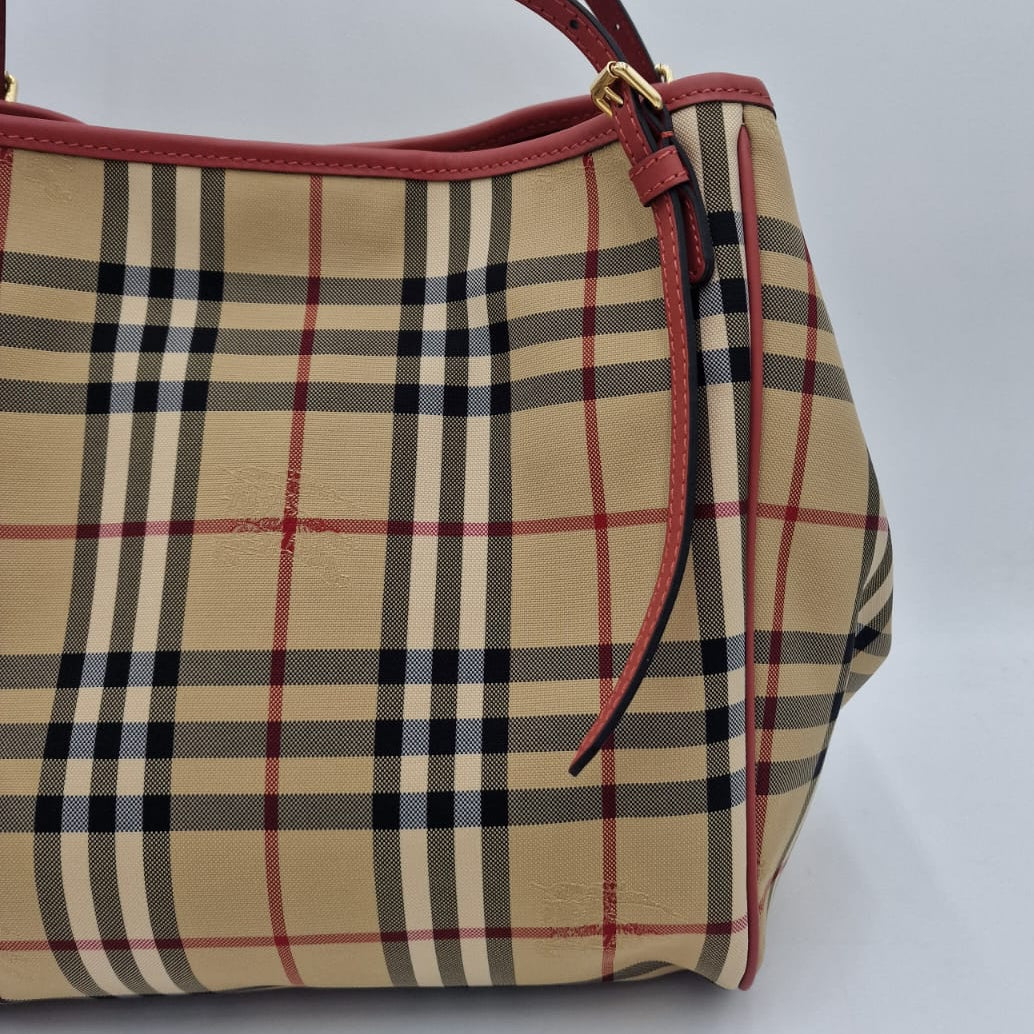 Burberry Haymarket Tote