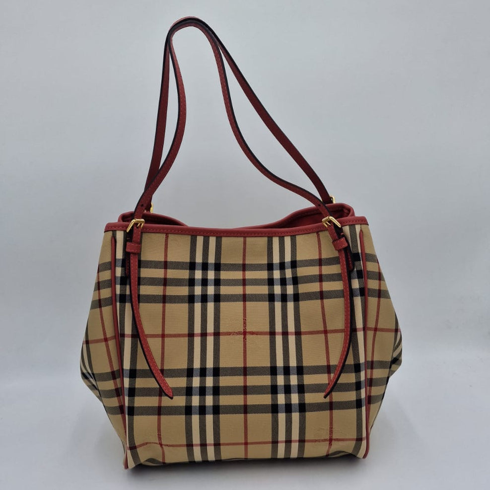 Burberry Haymarket Tote