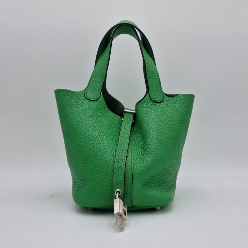 Hermès Picotin 18 Clemence Leather