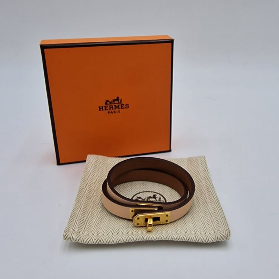 Hermès Mini Double Kelly Bracelet