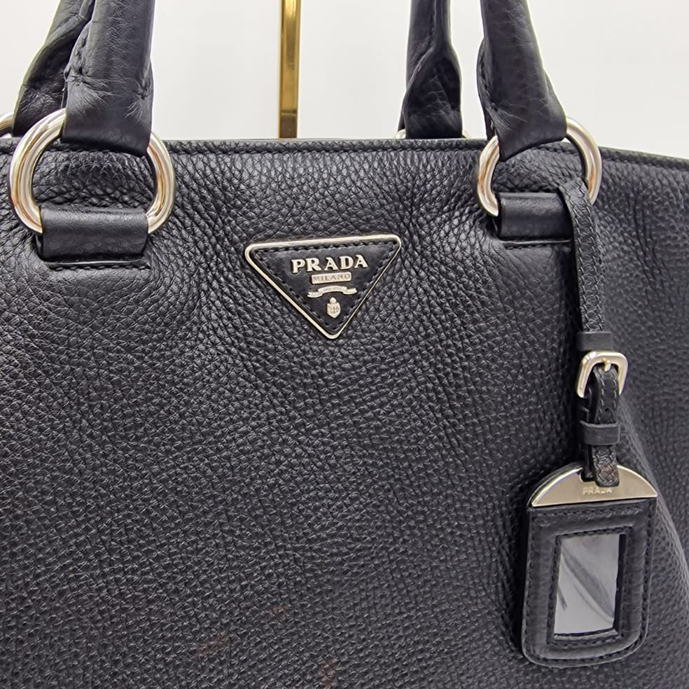 Prada Vitello Daino Tote
