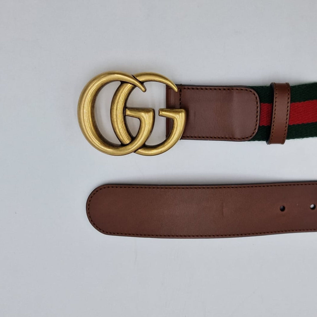 Gucci GG WEB Wide Belt