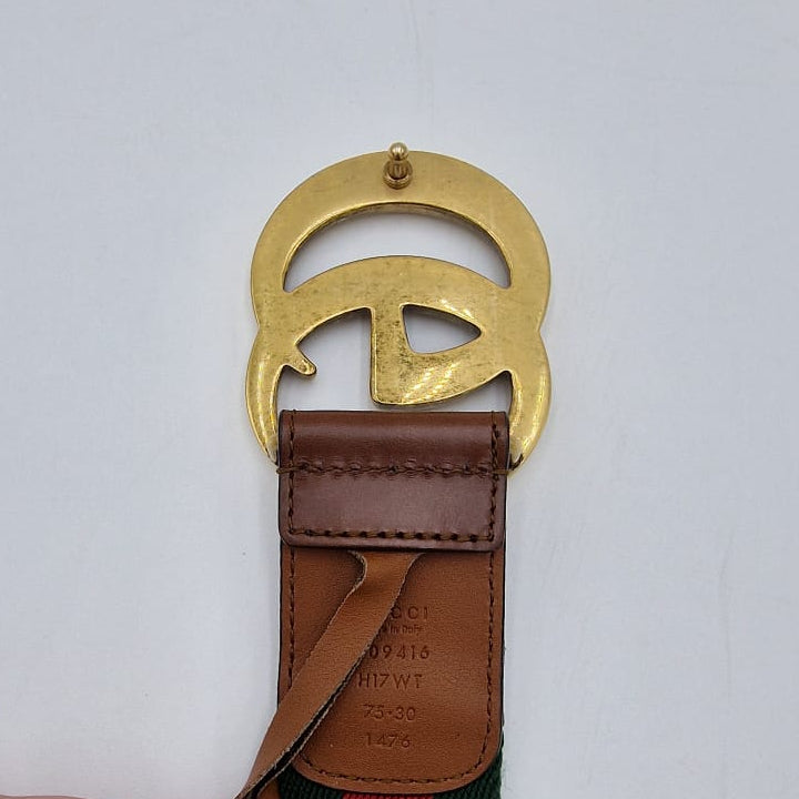Gucci GG WEB Wide Belt