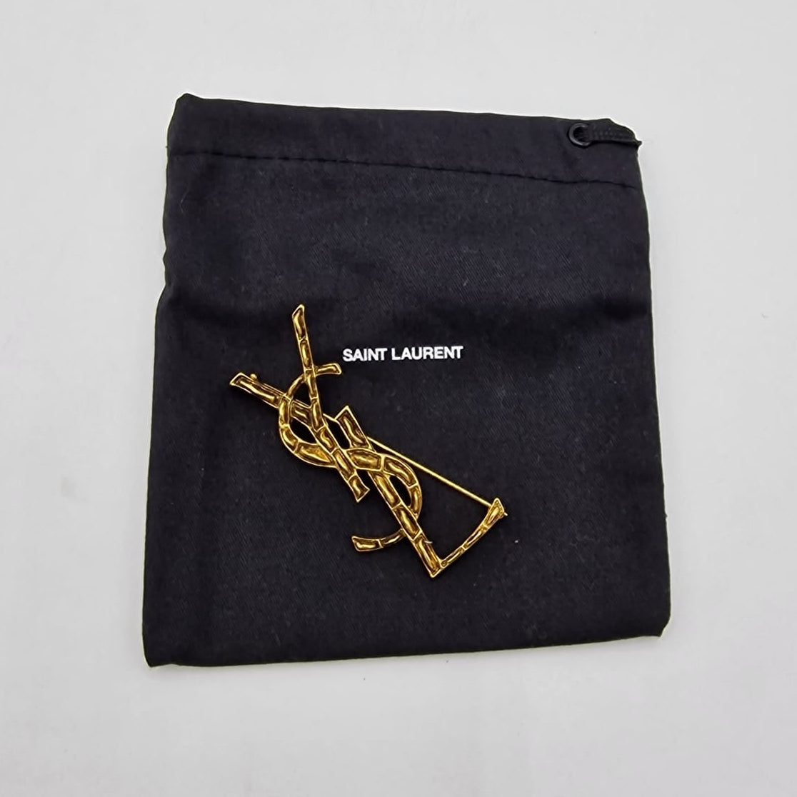 Saint Laurent Brooch