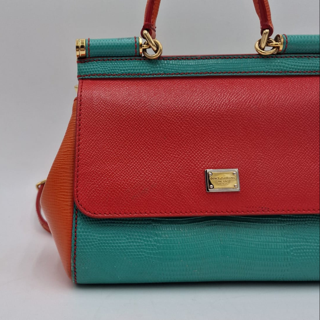 Dolce &amp; Gabbana Bolso Sicilia Negro
