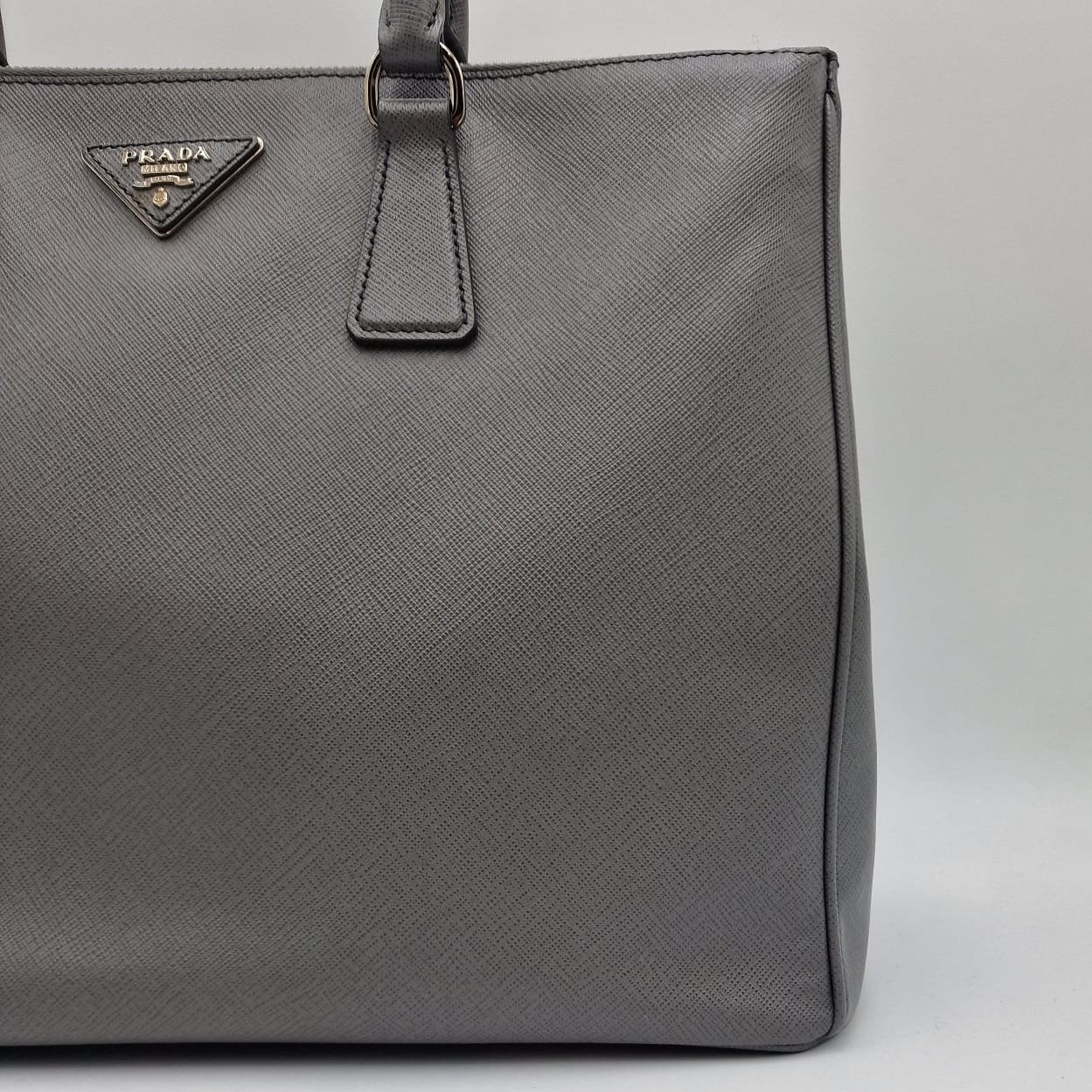 Prada Galleria Bolso De Piel Saffiano Rosa