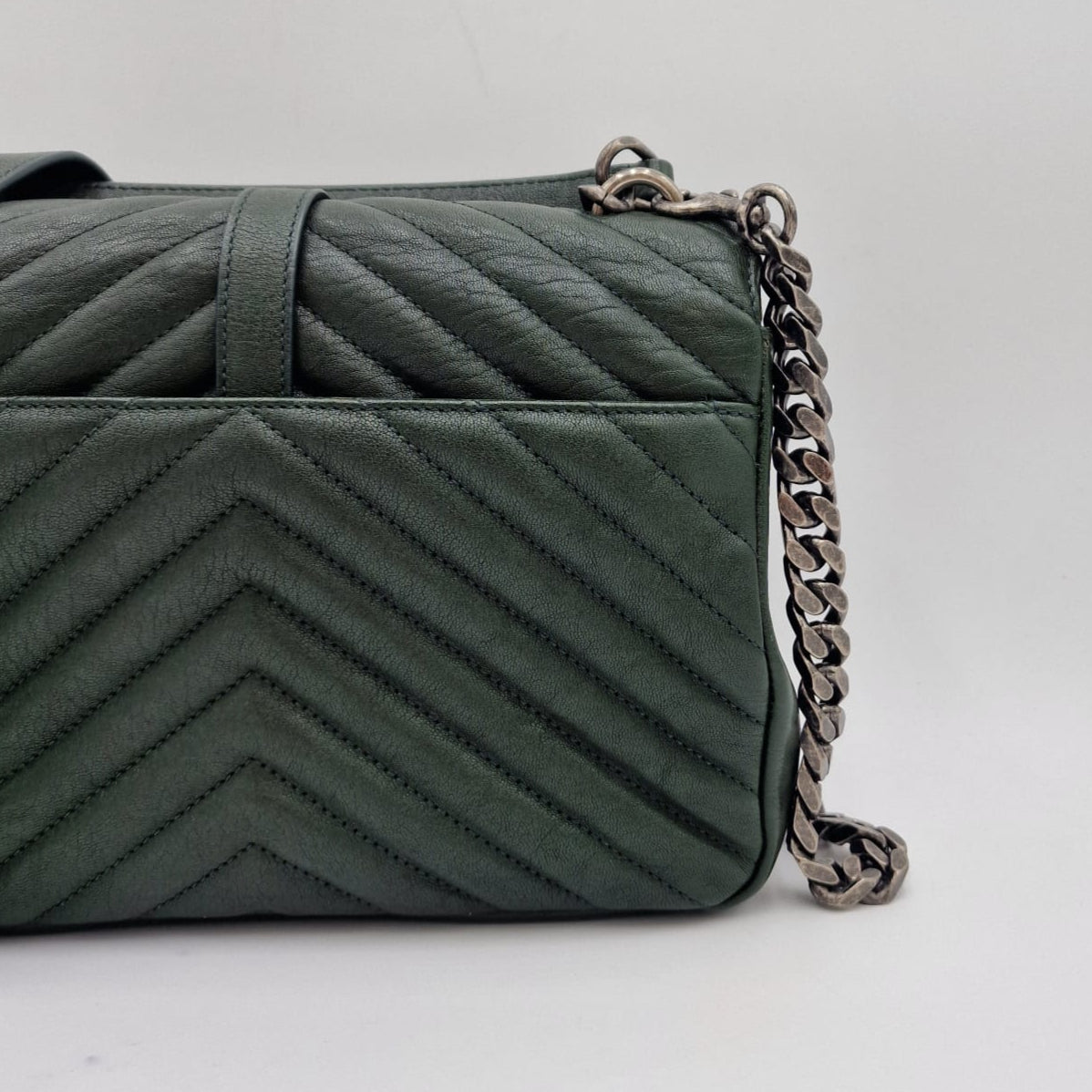 Saint Laurent College Green Bag