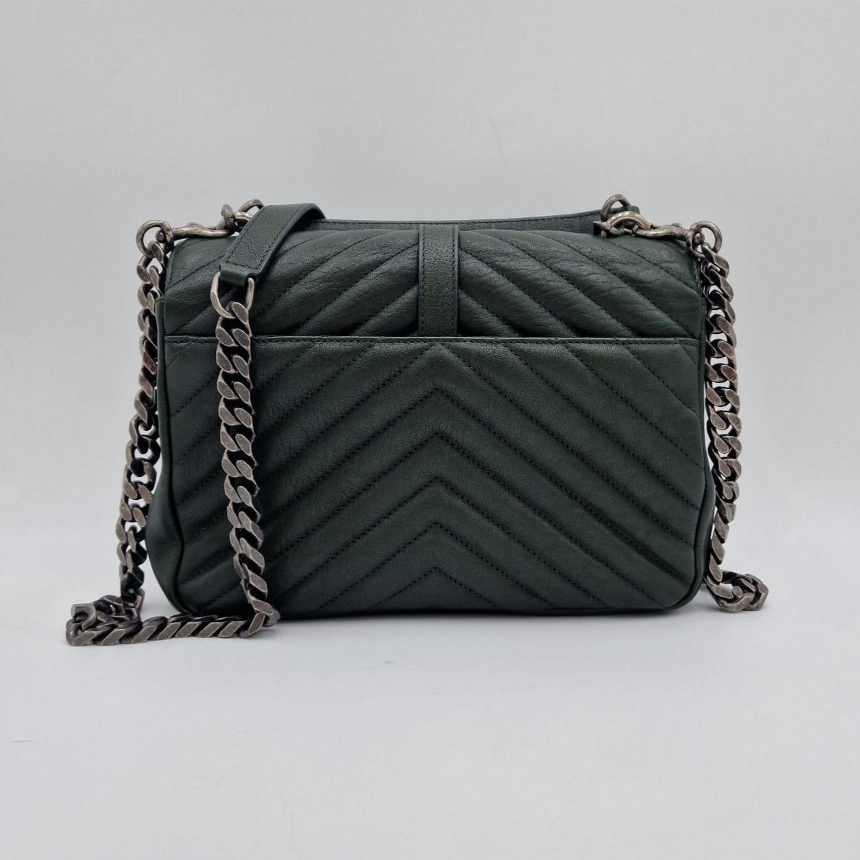 Saint Laurent College Green Bag