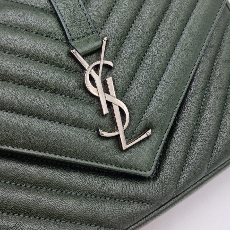 Saint Laurent College Green Bag
