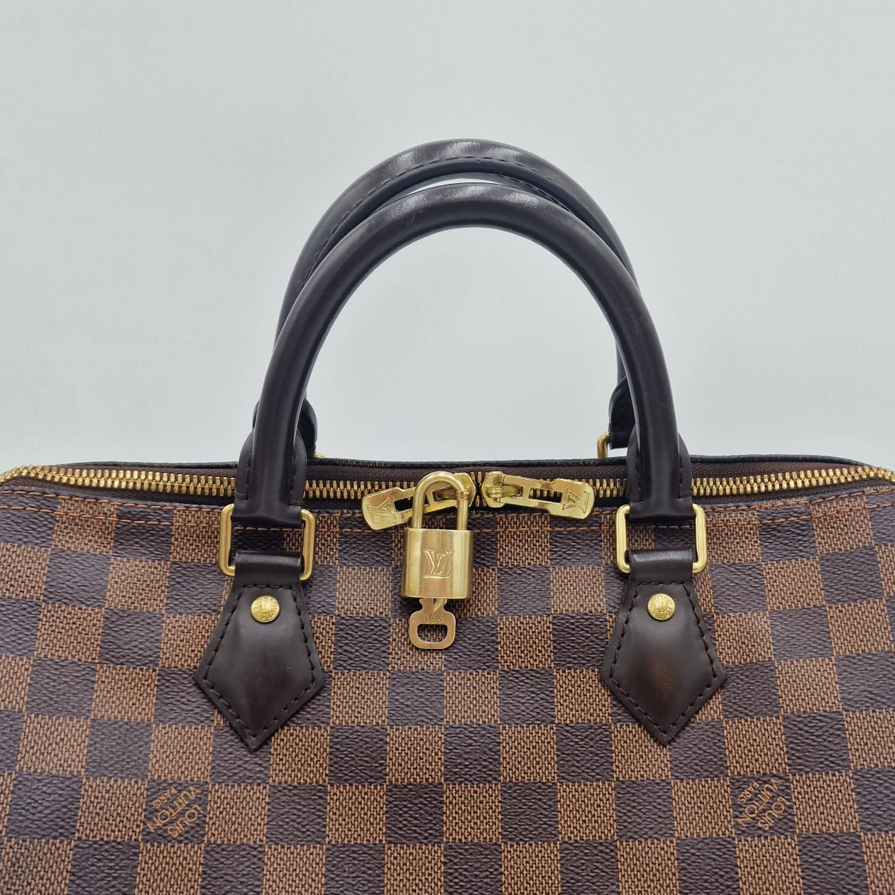 Louis Vuitton Speedy Bandoliére Damier Ebene