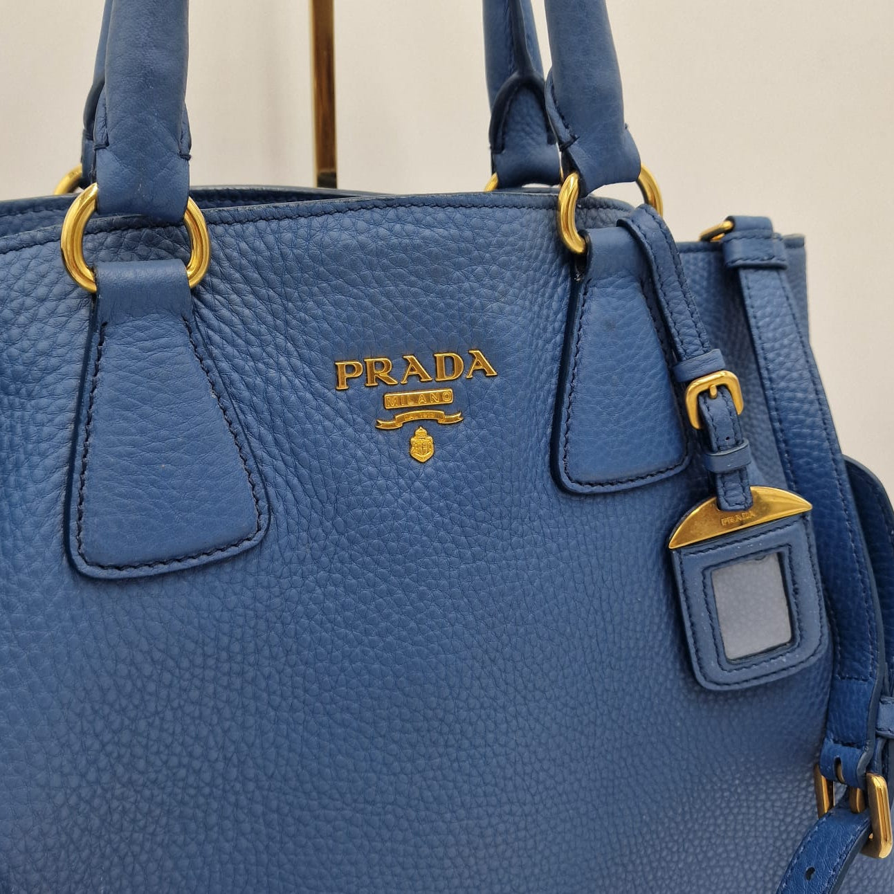Prada Vitello Daino Tote
